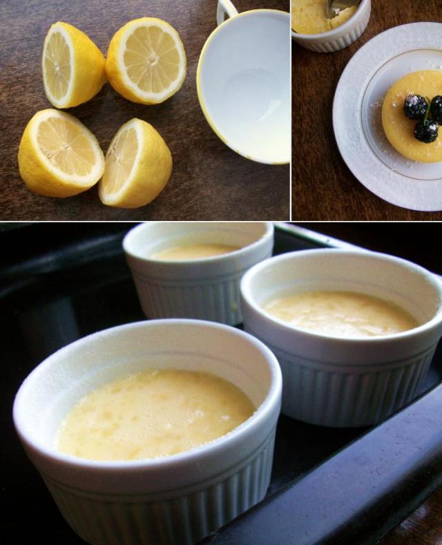 Sylvia Plath Lemon Pudding Cake